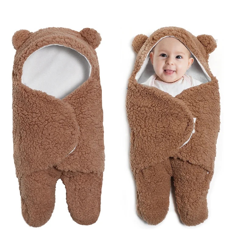Cobertor com Capuz para Bebê