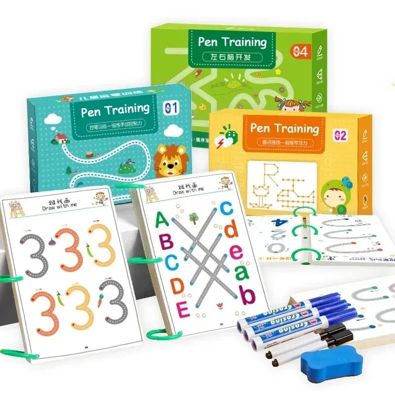 Caderno de Desenho e Traço Infantil - Magic Book