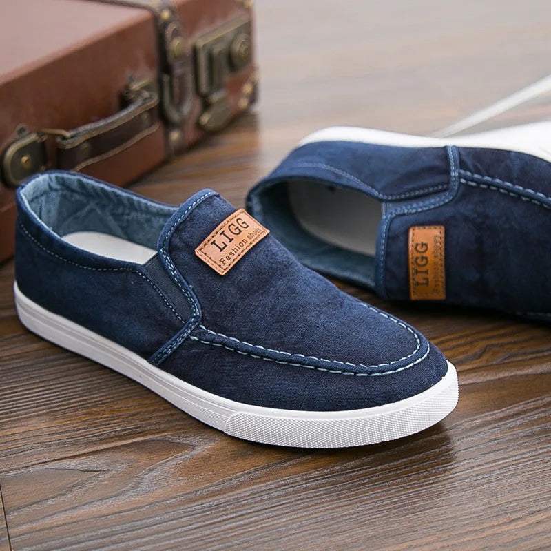 Sapatênis Masculino Denim - Estilo e Praticidade ( 148 )