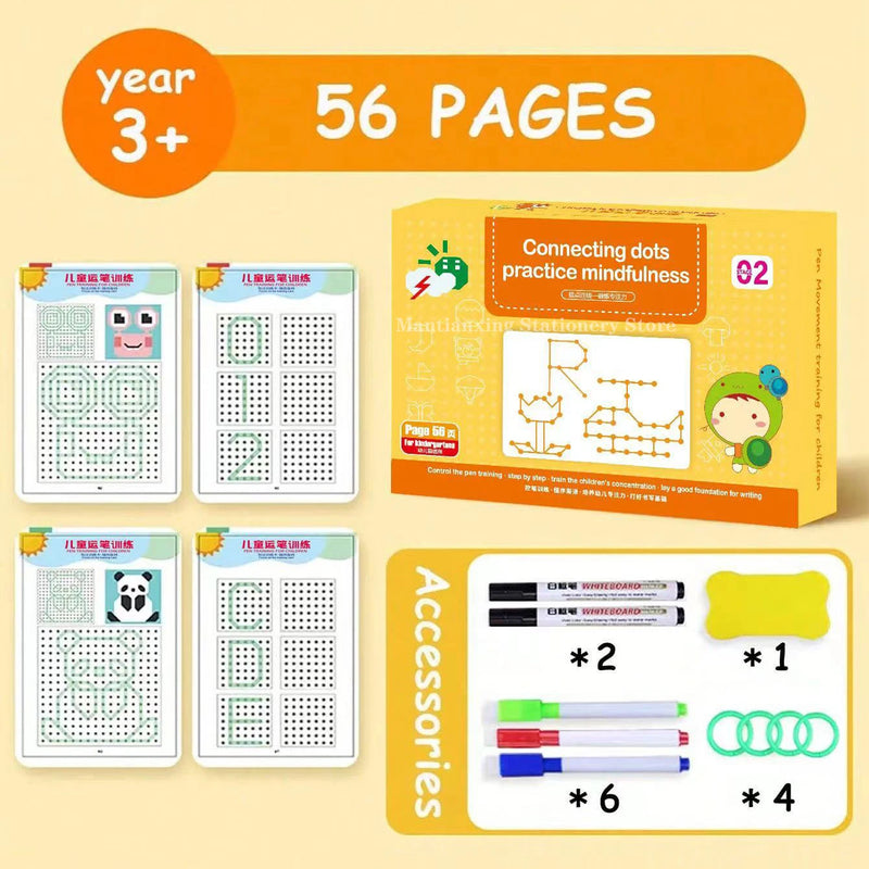 Caderno de Desenho e Traço Infantil - Magic Book